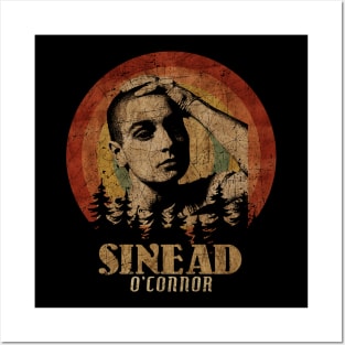 Retro Sunset Sinead O'Connor Posters and Art